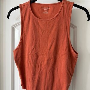 American Eagle Outfitters Rust Tank Top